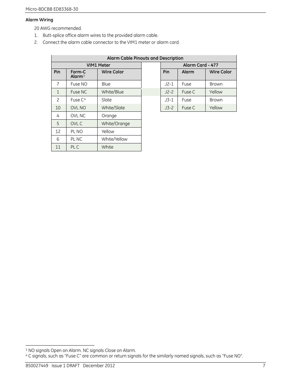 GE Industrial Solutions Mini-BDFB User Manual | Page 7 / 12