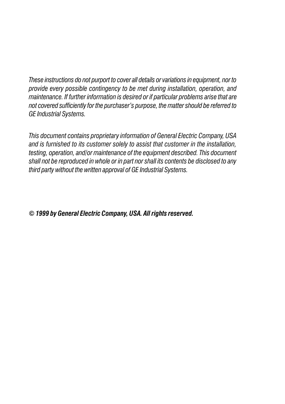 GE Industrial Solutions 6KCV300DVN User Manual | Page 2 / 84