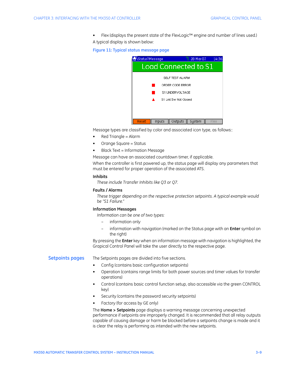GE Industrial Solutions MX350 Instruction manual User Manual | Page 39 / 114