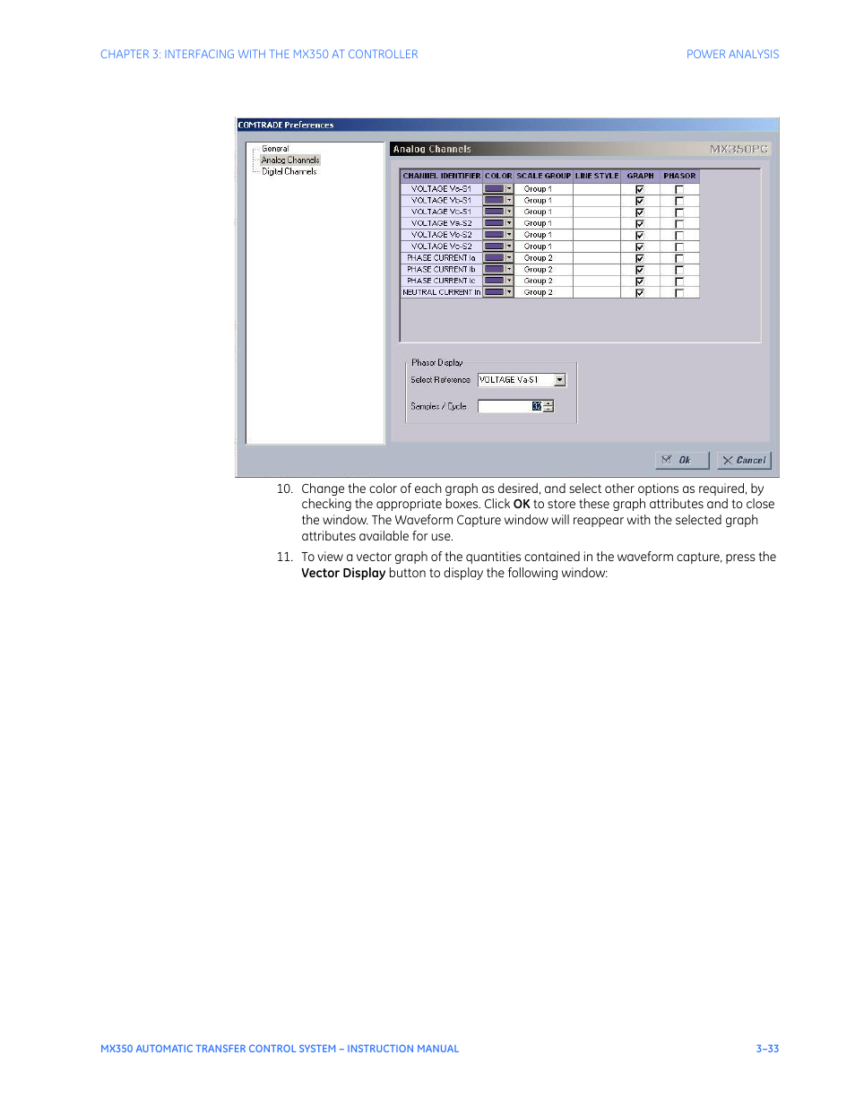 GE Industrial Solutions MX350 Instruction manual User Manual | Page 63 / 114