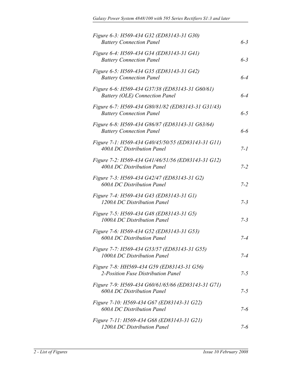 GE Industrial Solutions GPS 4848_100 Users Guide (single rectifier shelf) User Manual | Page 10 / 106