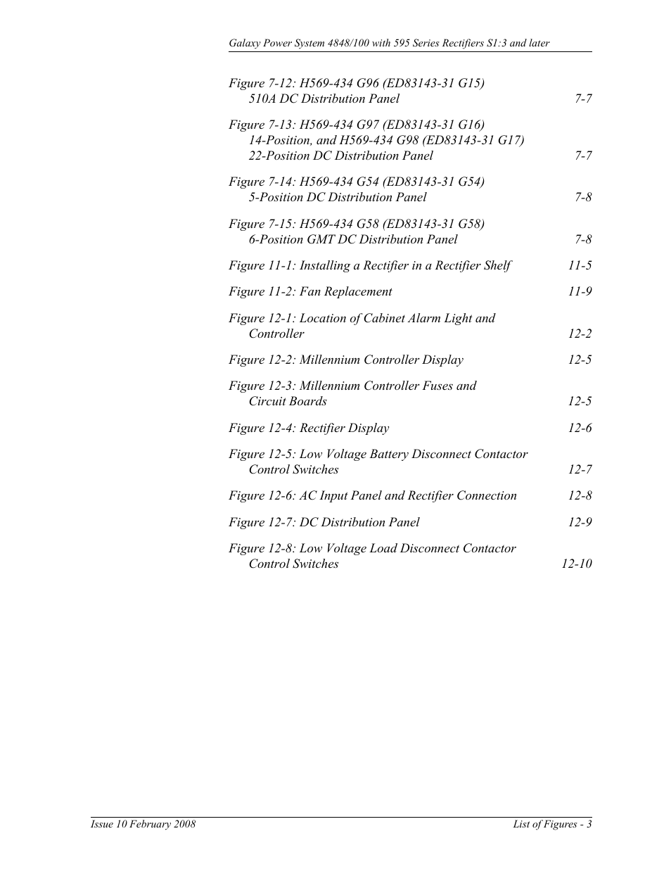 GE Industrial Solutions GPS 4848_100 Users Guide (single rectifier shelf) User Manual | Page 11 / 106