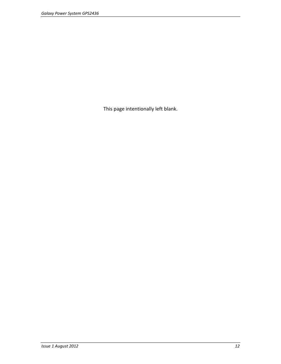 GE Industrial Solutions GPS2436 User Manual | Page 12 / 97