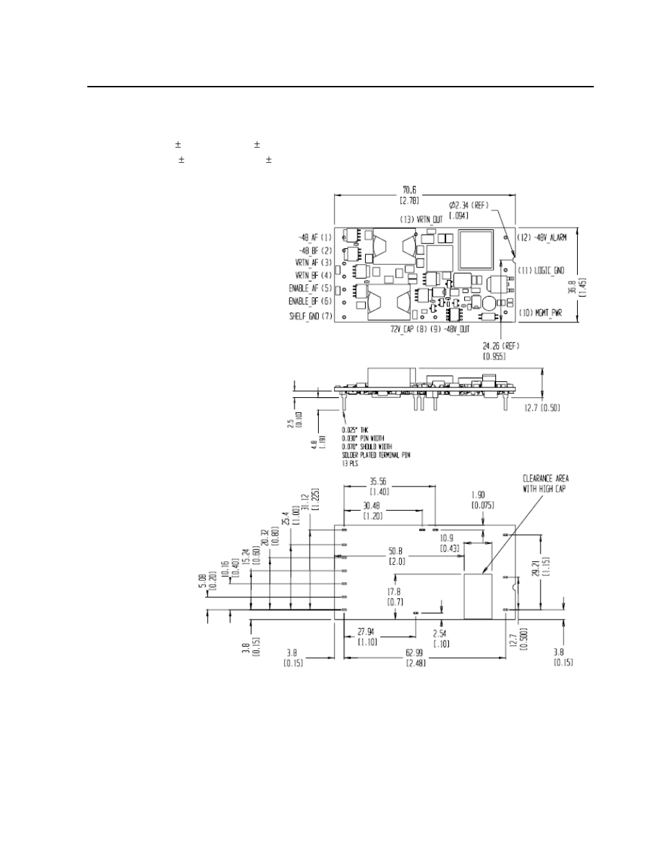 GE Industrial Solutions PIM300X Series User Manual | Page 17 / 20