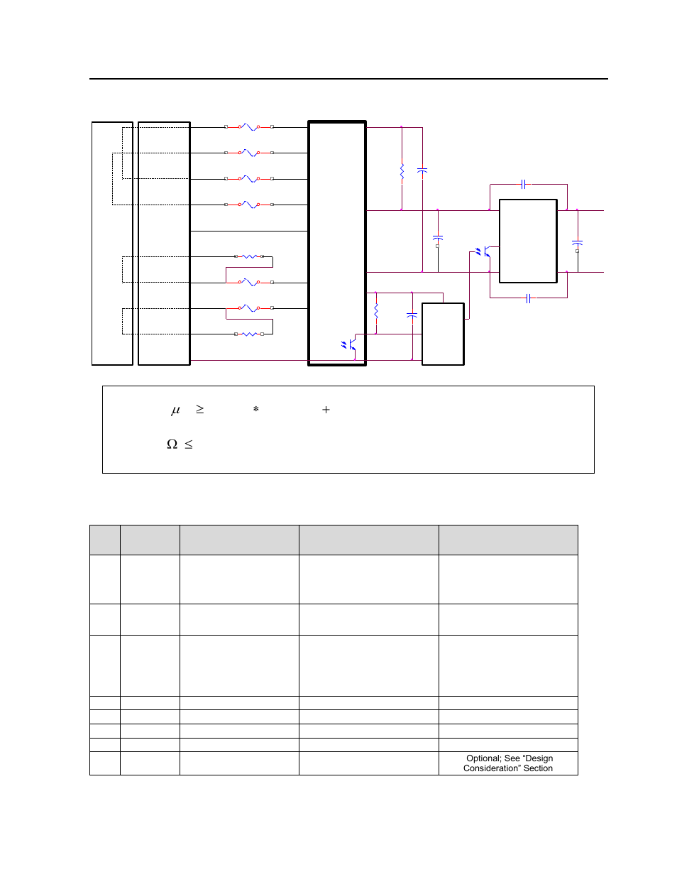 300w atca board typical application, Suggested bill of materials, 485 . 5 ) ( _ f hldp c bleed r | Data sheet | GE Industrial Solutions PIM300X Series User Manual | Page 2 / 20