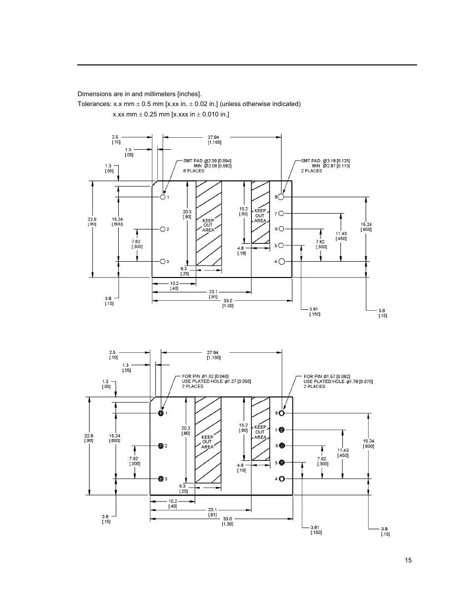 GE Industrial Solutions KNW013-020 (Sixteenth-Brick) User Manual | Page 15 / 17