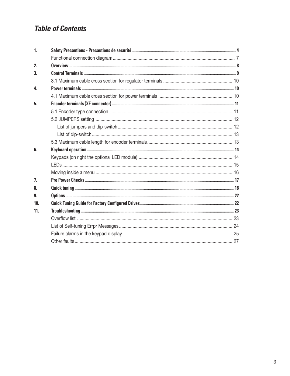 GE Industrial Solutions AV-300i Quick Start User Manual | Page 3 / 32