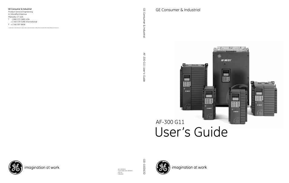 GE Industrial Solutions AF-300 G11 User Manual | 158 pages