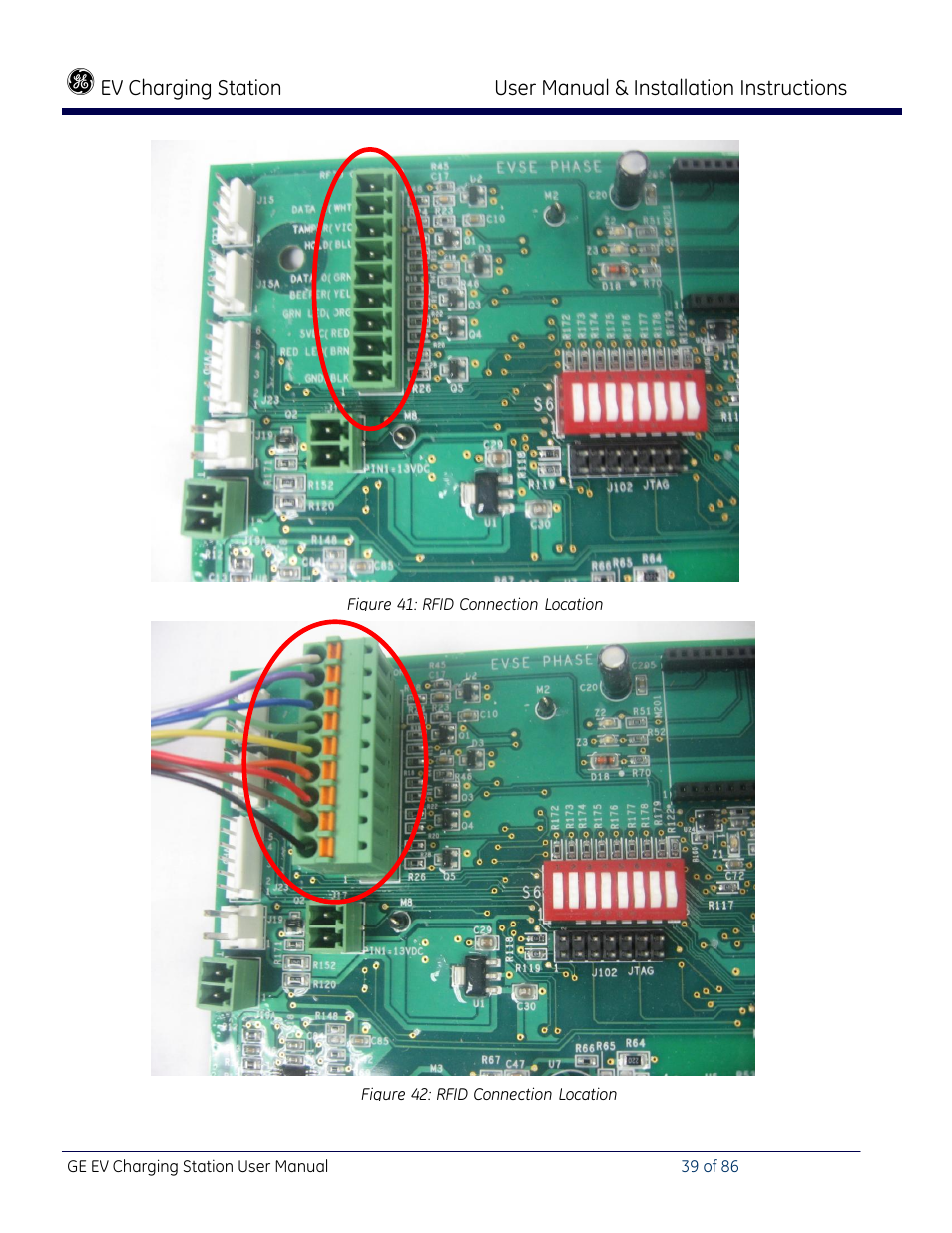 GE Industrial Solutions NEMA EVSE CHARGING STATION User Manual | Page 39 / 86