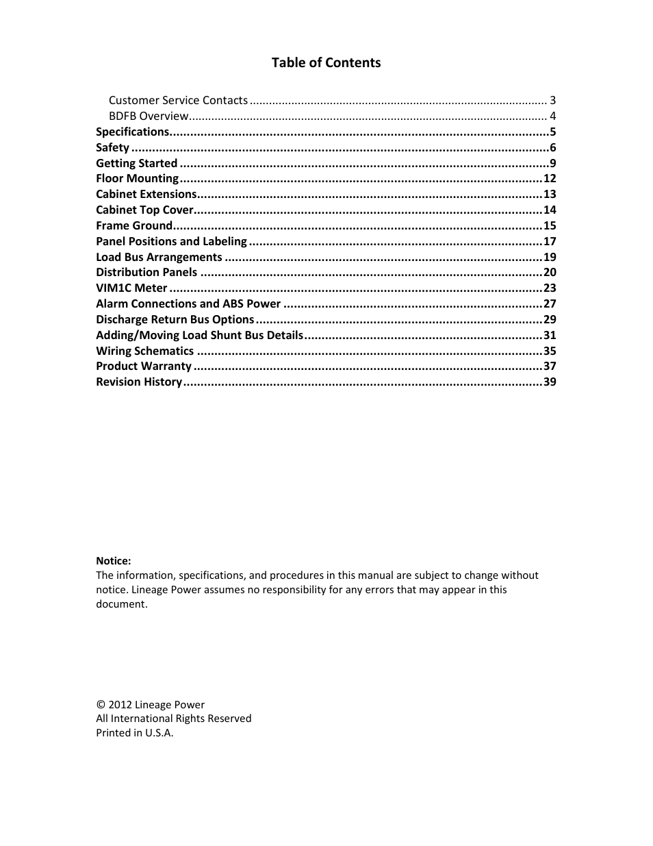 GE Industrial Solutions BDCBB H569-445 User Manual | Page 2 / 39