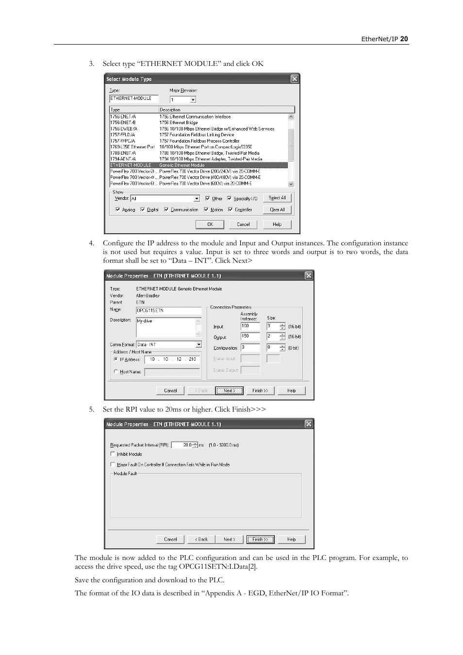 GE Industrial Solutions AF-300 P11_G11 Ethernet Interface User Manual | Page 26 / 55