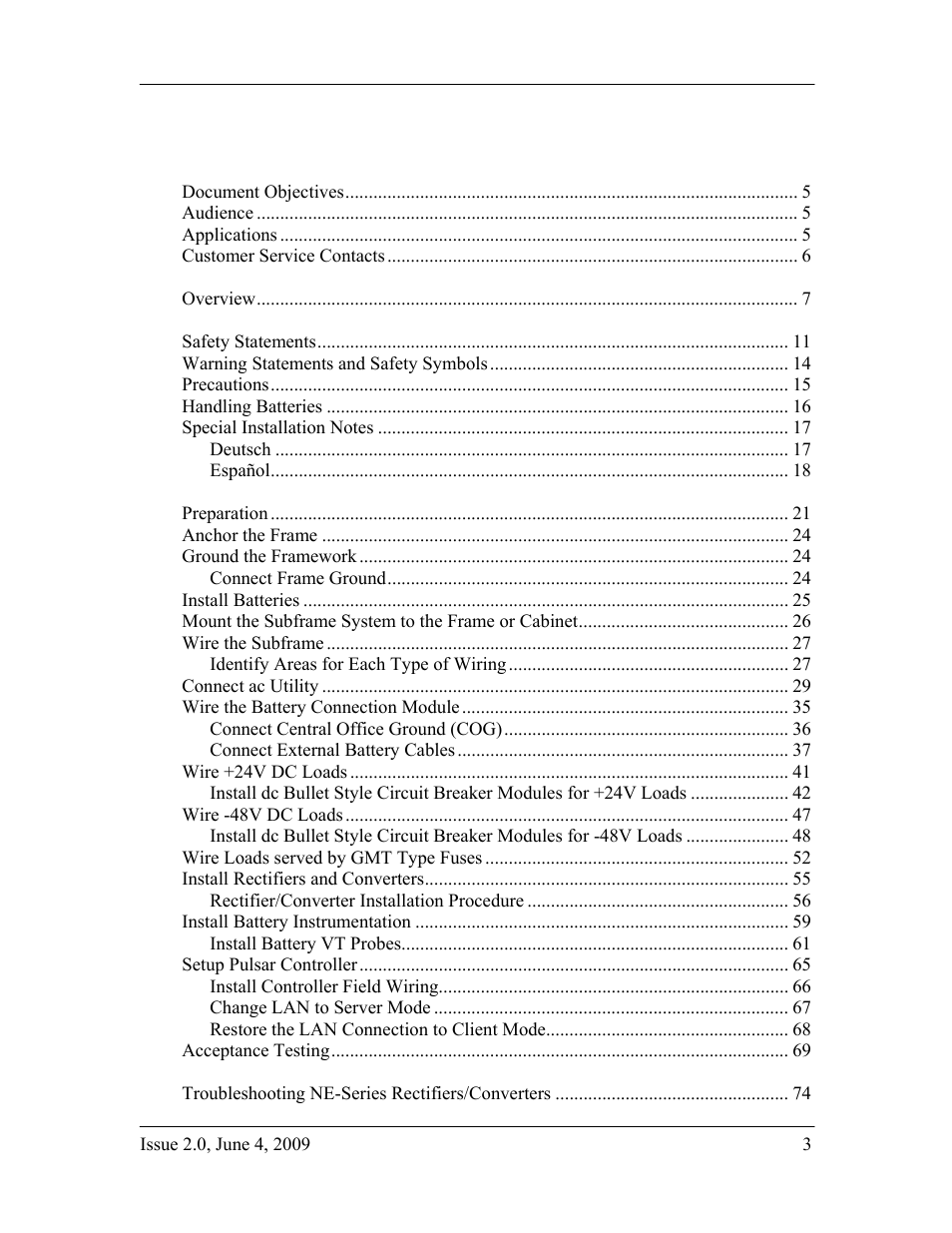 GE Industrial Solutions H2007001 G11 Series User Manual | Page 3 / 94