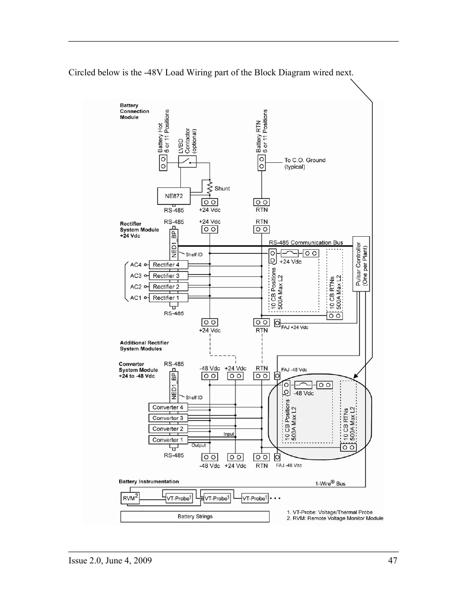 Wire -48v dc loads | GE Industrial Solutions H2007001 G11 Series User Manual | Page 47 / 94
