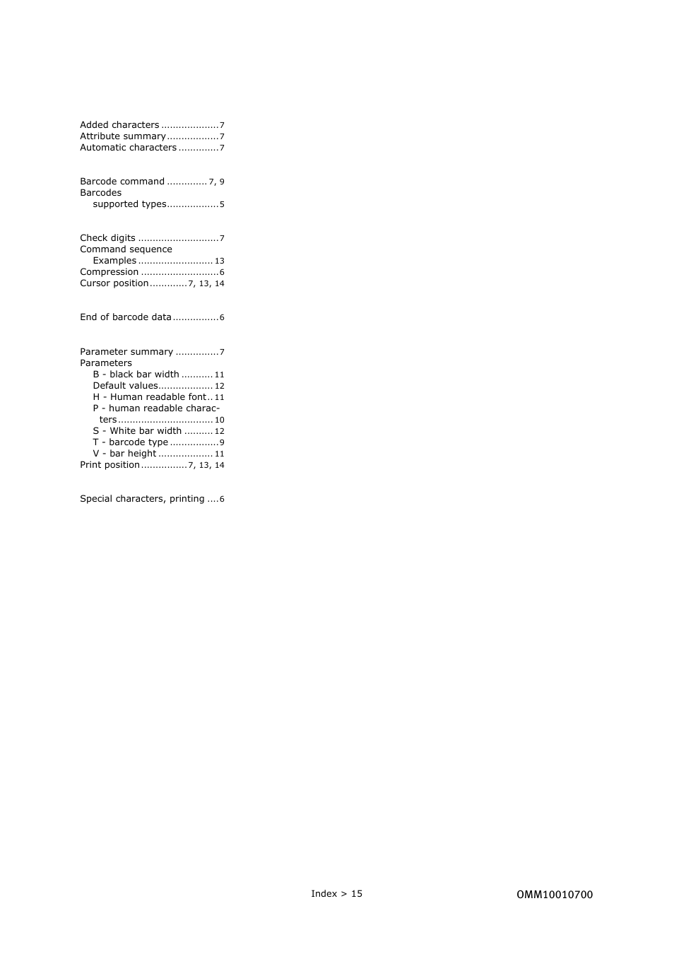 Index, Ndex | Toshiba e-STUDIO222cp User Manual | Page 15 / 16