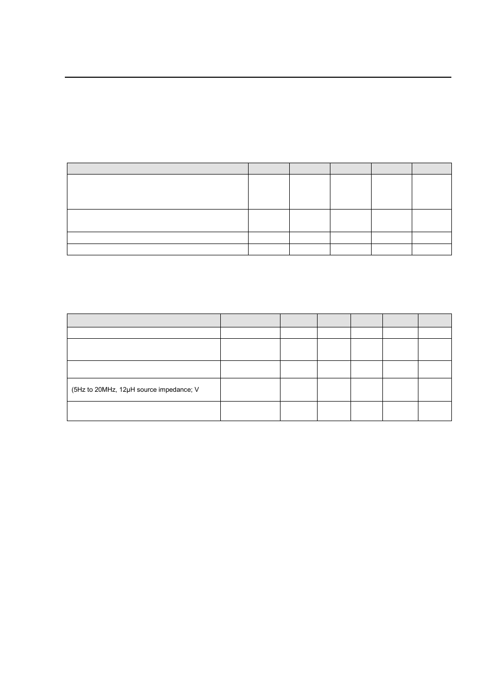 Absolute maximum ratings, Electrical specifications | GE Industrial Solutions JRW017-040-060-065-070 Series User Manual | Page 2 / 24