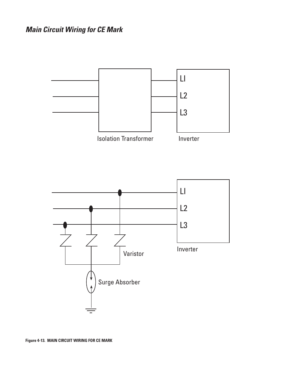 Li l2 l3 | GE Industrial Solutions AF-300E$ User Manual | Page 45 / 134