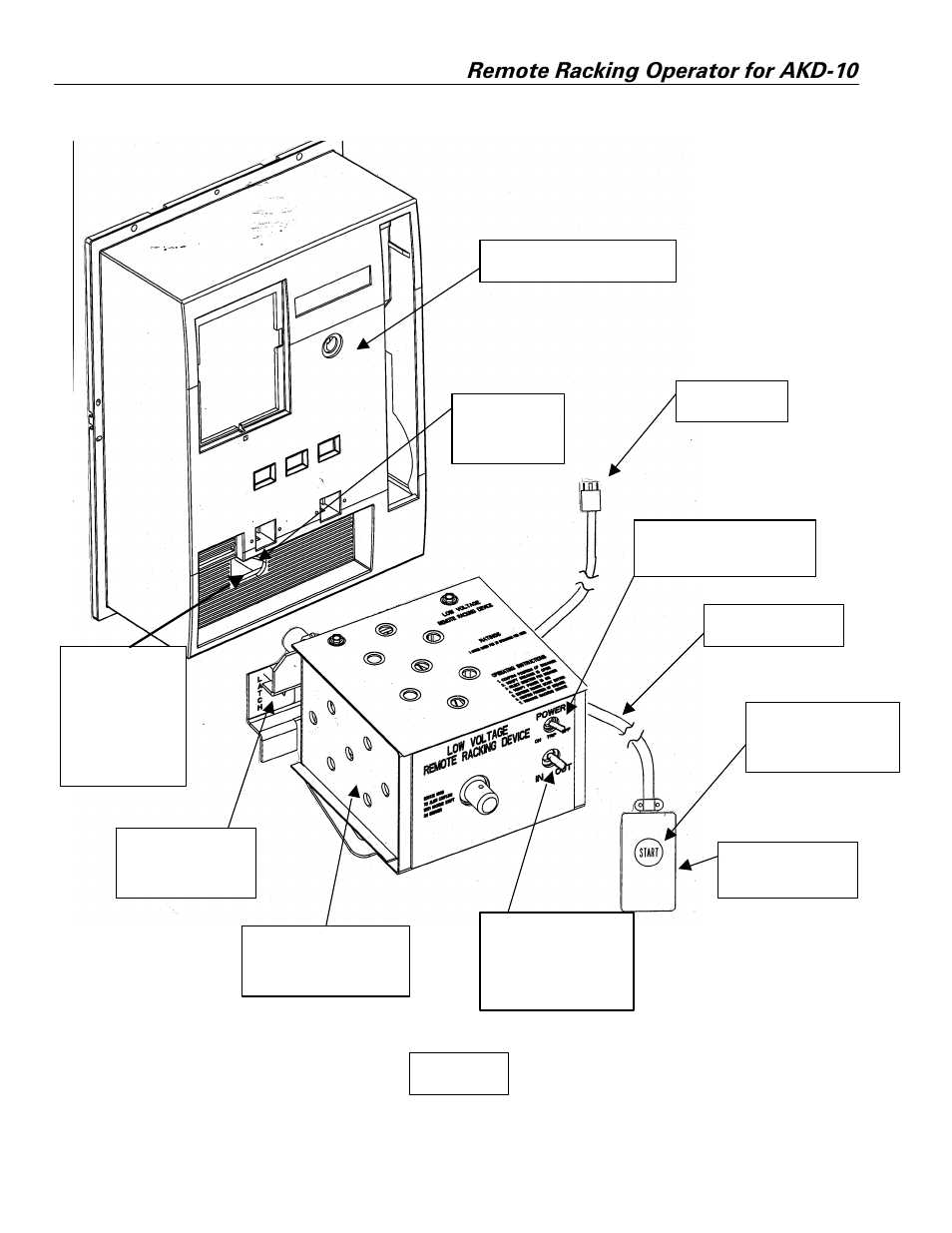 GE Industrial Solutions Remote Racking Operator - Low Voltage WavePro and EntelliGuard Circuit Breakers User Manual | Page 4 / 9