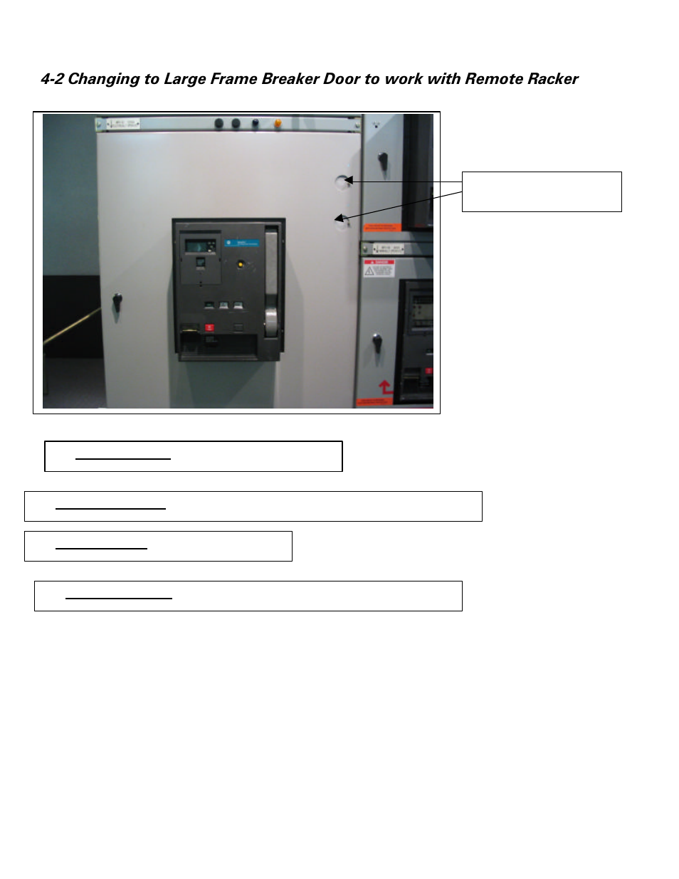 GE Industrial Solutions Remote Racking Operator - Low Voltage WavePro and EntelliGuard Circuit Breakers User Manual | Page 8 / 9
