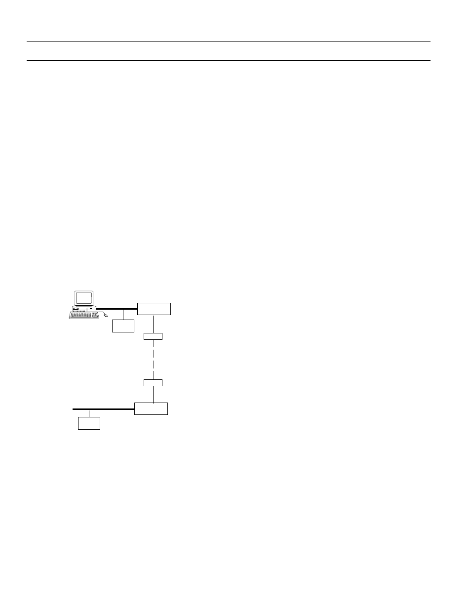 1–6 time & date stamping, 1–7 remote system operation, Figure 6. example of remote operation using modems | GE Industrial Solutions POWER LEADER PMCS Network Architecture Guide User Manual | Page 16 / 80
