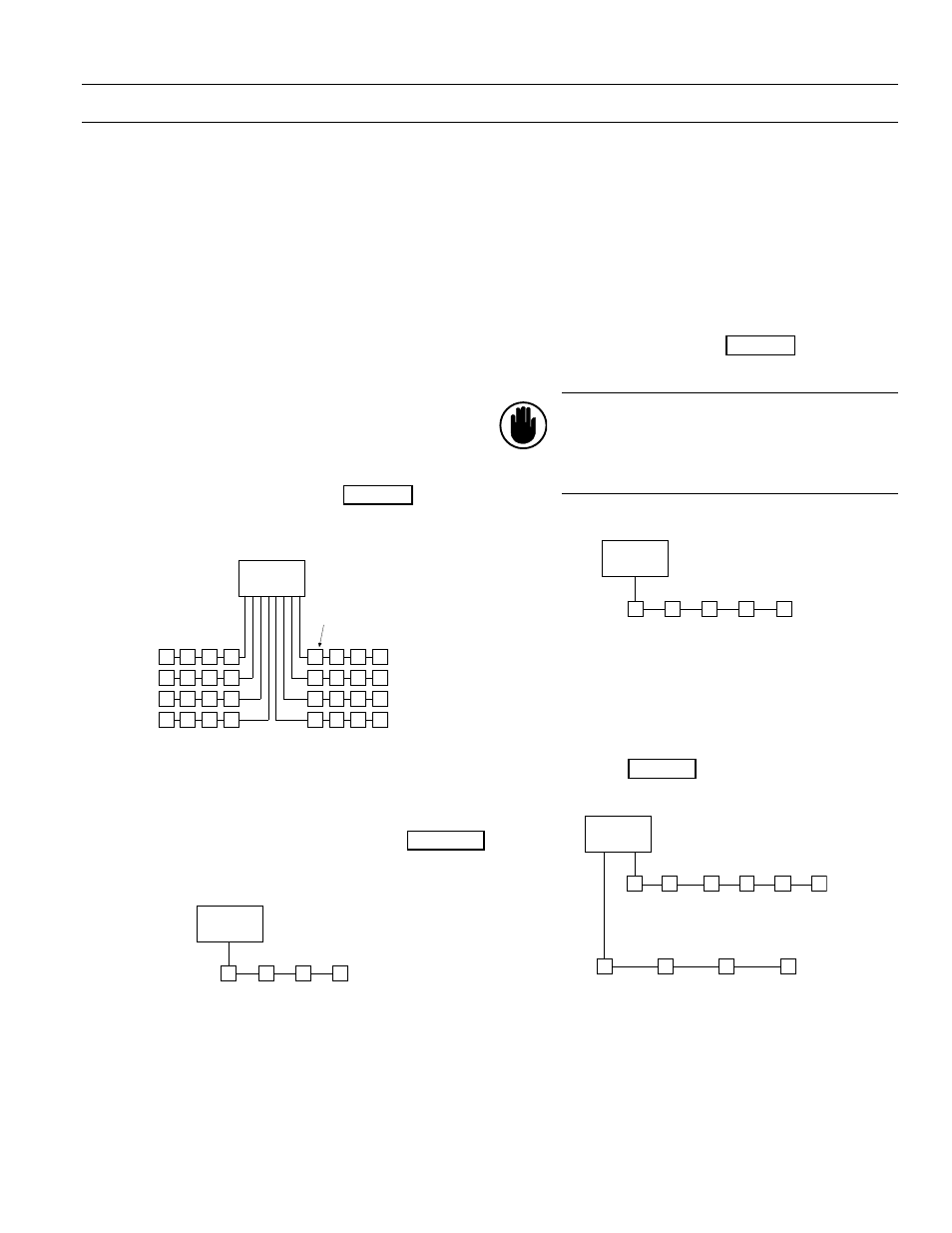 2–6 commnet wiring rules – diagrams, Figure 15 figure 15, Figure 16 | Figure 17, Figure 18 | GE Industrial Solutions POWER LEADER PMCS Network Architecture Guide User Manual | Page 29 / 80