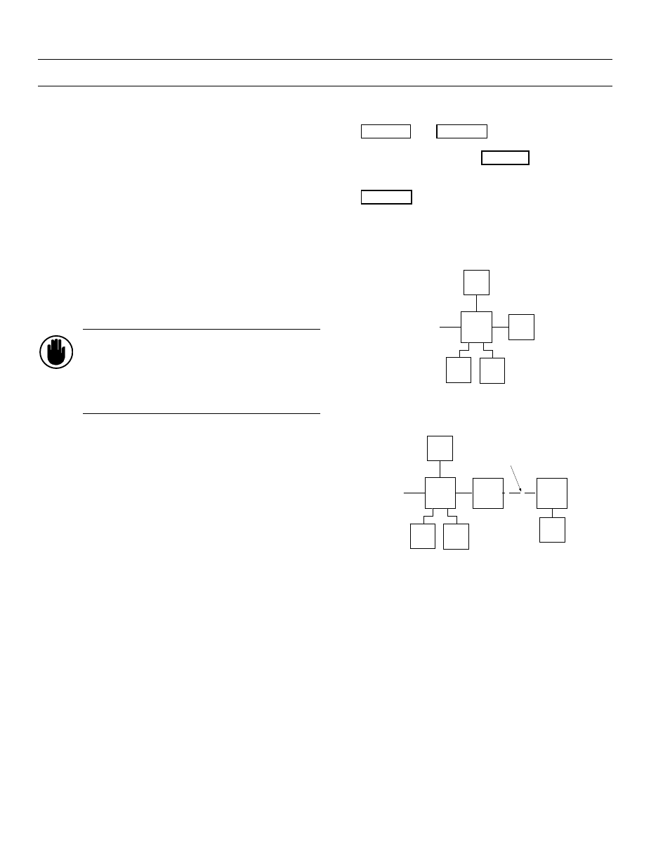 Figure 19 and figure 20, Figure 19. network illustrating commnet rule 6, Figure 20. network illustrating commnet rule 6 | GE Industrial Solutions POWER LEADER PMCS Network Architecture Guide User Manual | Page 30 / 80