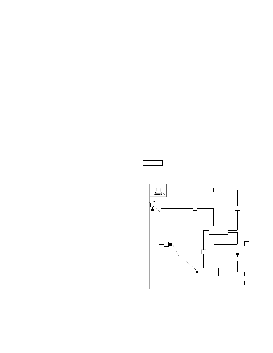 Case five, Figure 27. floor layout for case five | GE Industrial Solutions POWER LEADER PMCS Network Architecture Guide User Manual | Page 43 / 80