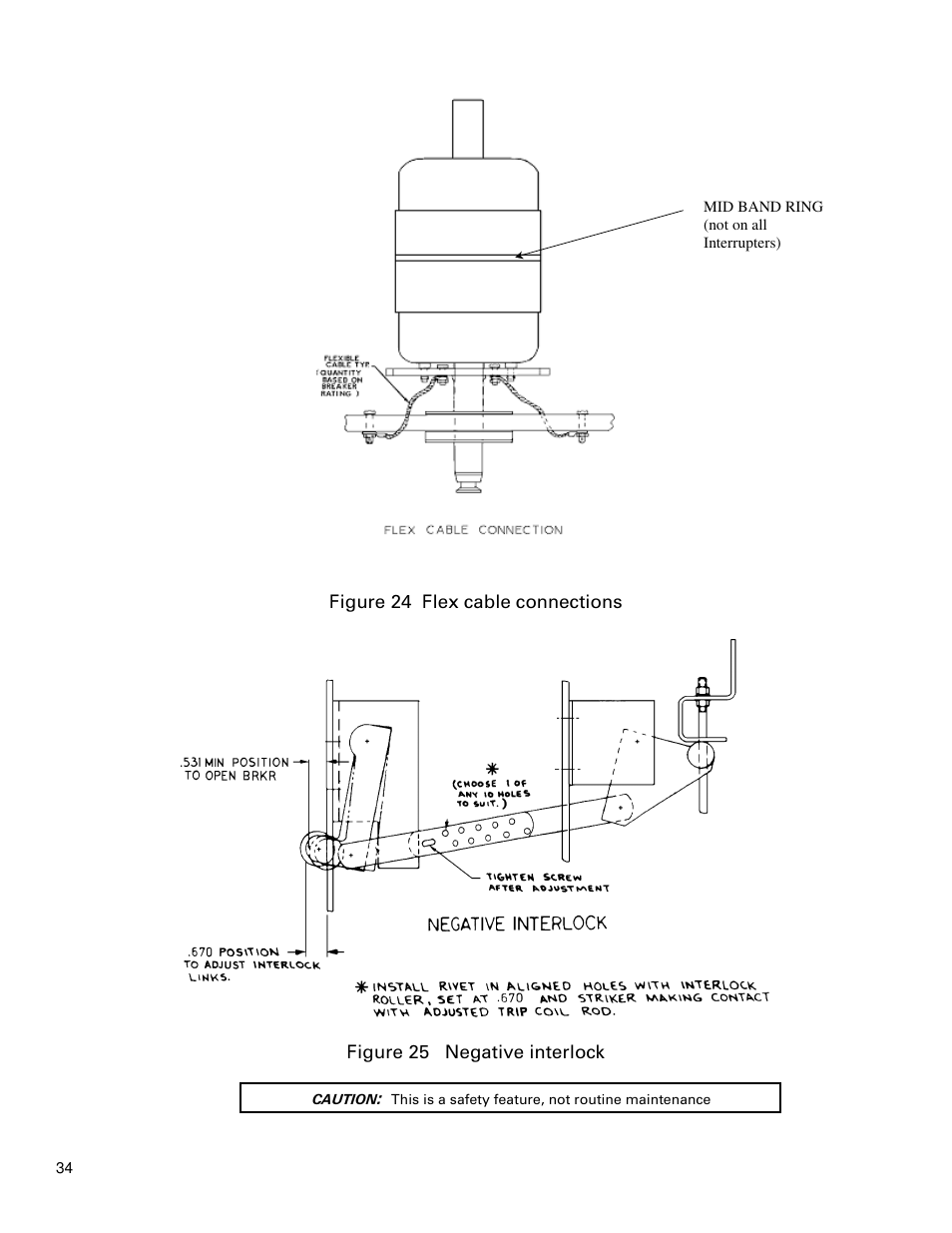 GE Industrial Solutions PowerVac with ML-18 or ML-18H Mechanism User Manual | Page 34 / 44