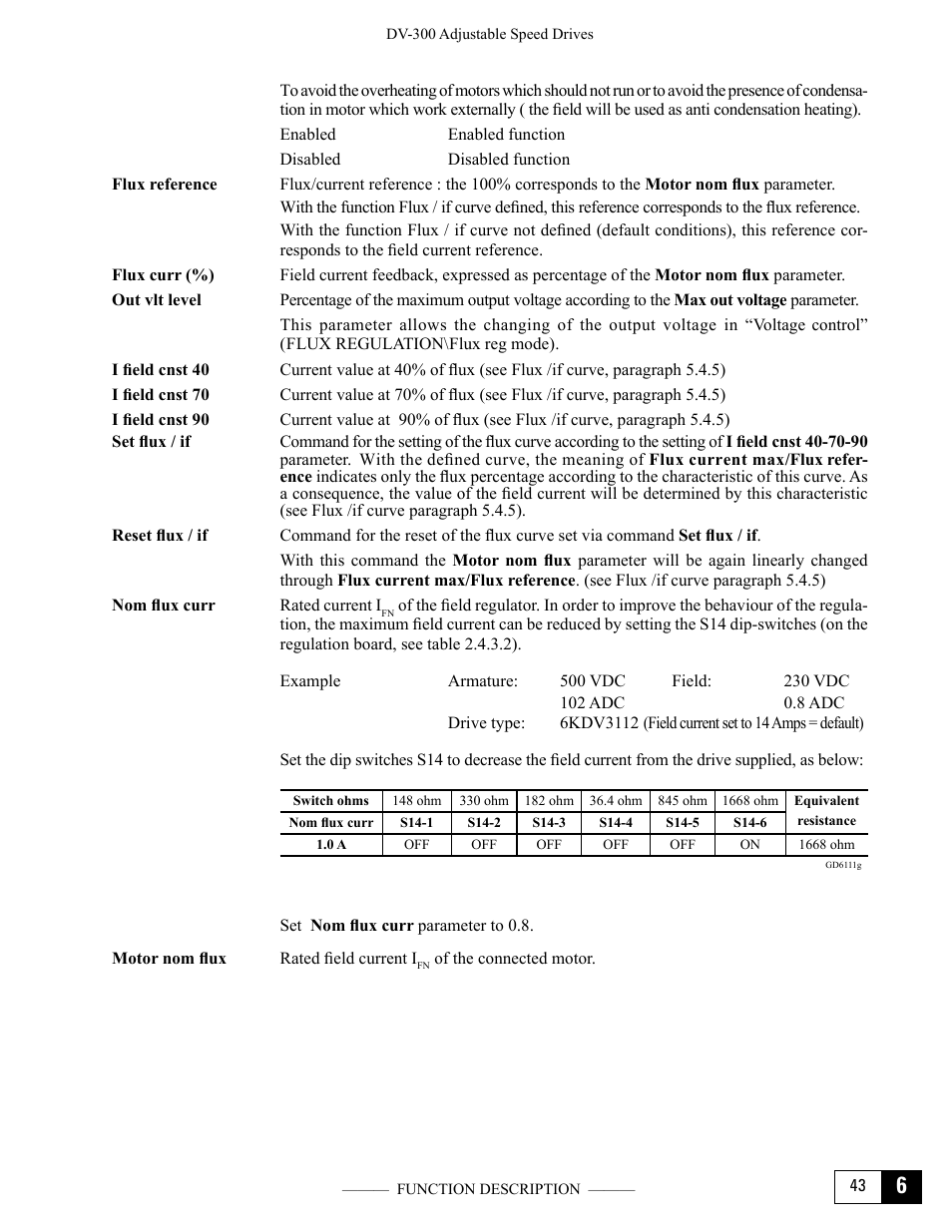 GE Industrial Solutions DV-300 DC Drive Users Manual User Manual | Page 171 / 488