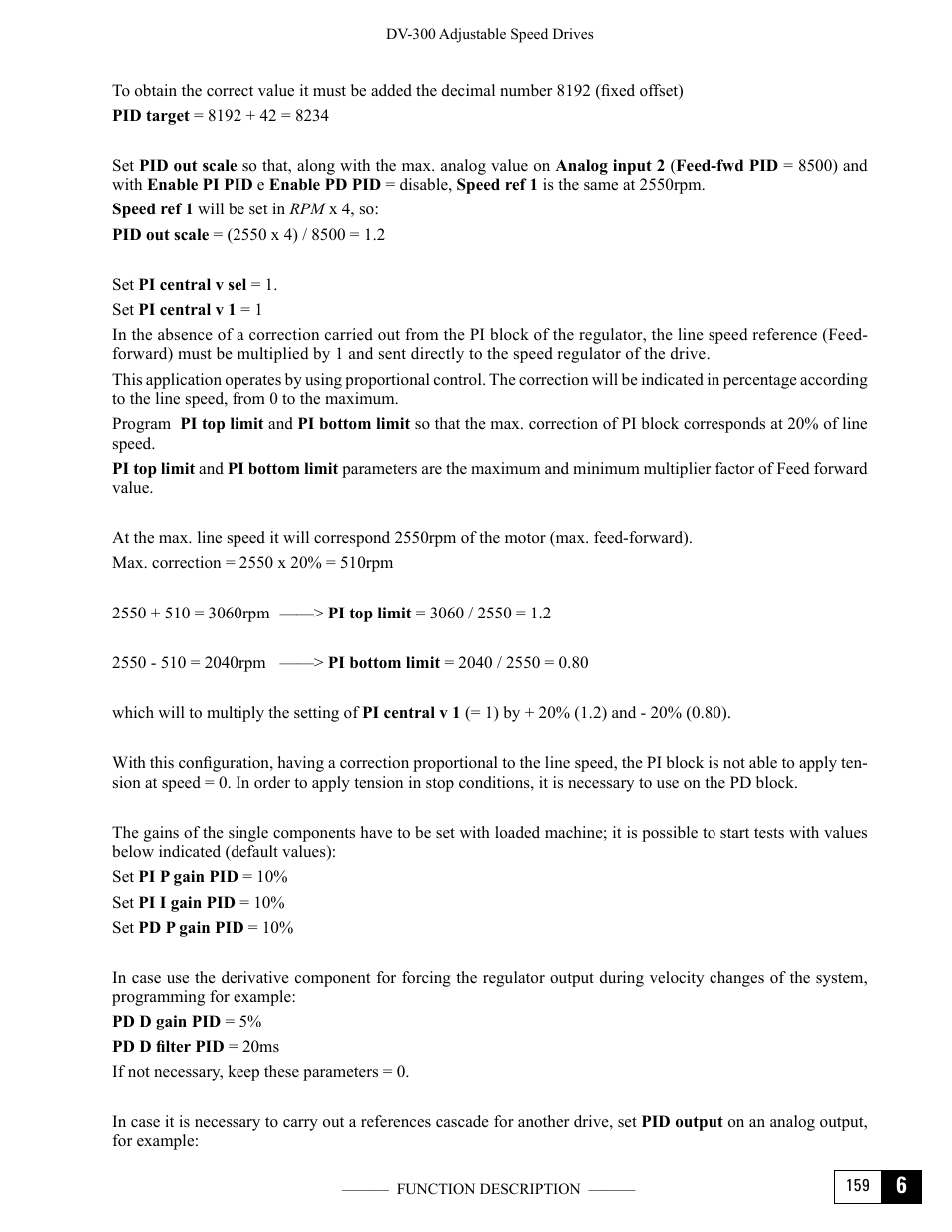 GE Industrial Solutions DV-300 DC Drive Users Manual User Manual | Page 287 / 488