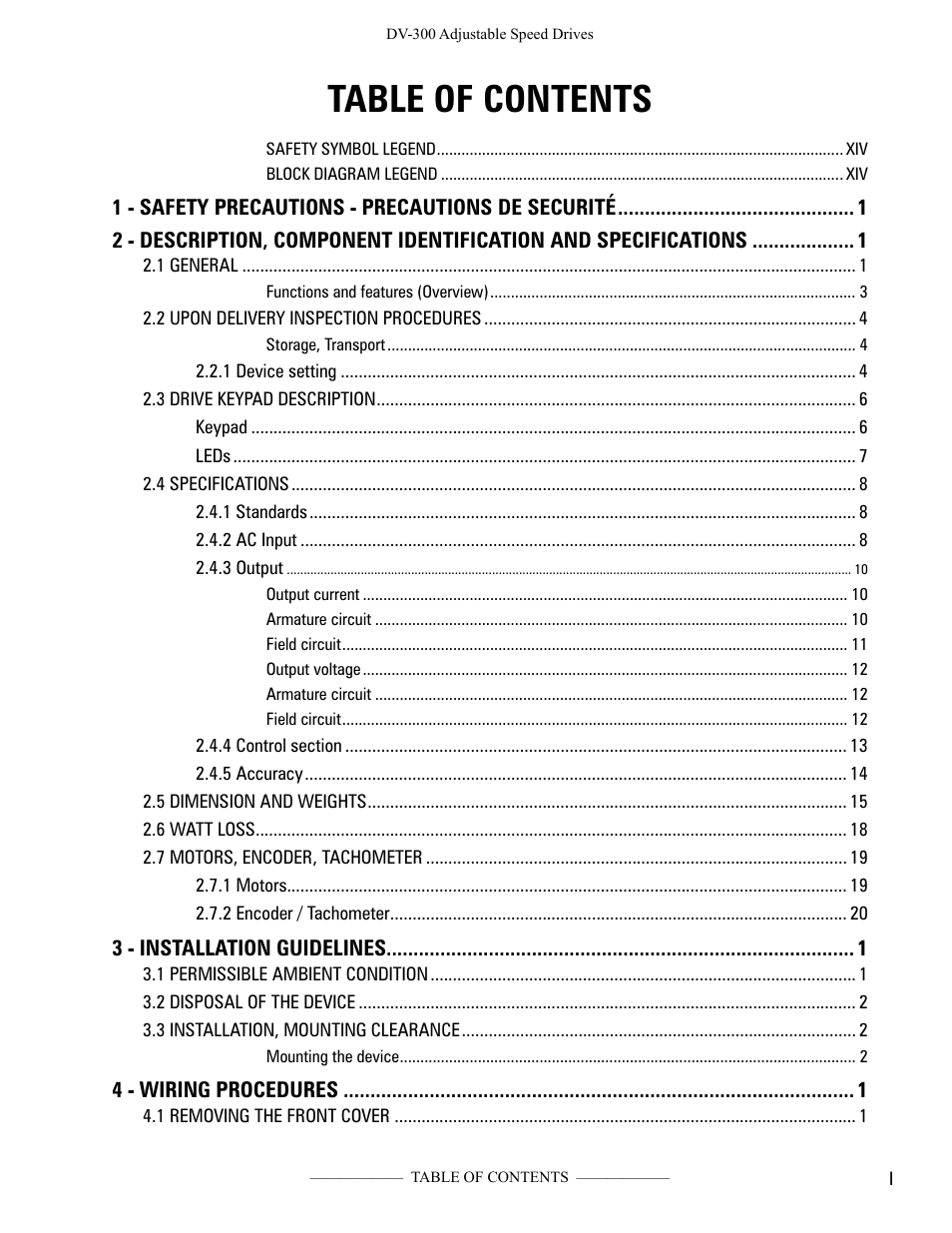 GE Industrial Solutions DV-300 DC Drive Users Manual User Manual | Page 3 / 488