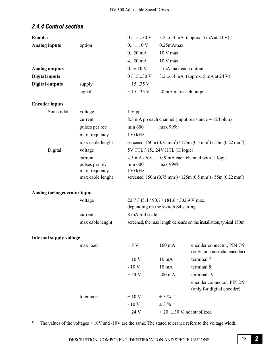 4 control section | GE Industrial Solutions DV-300 DC Drive Users Manual User Manual | Page 33 / 488