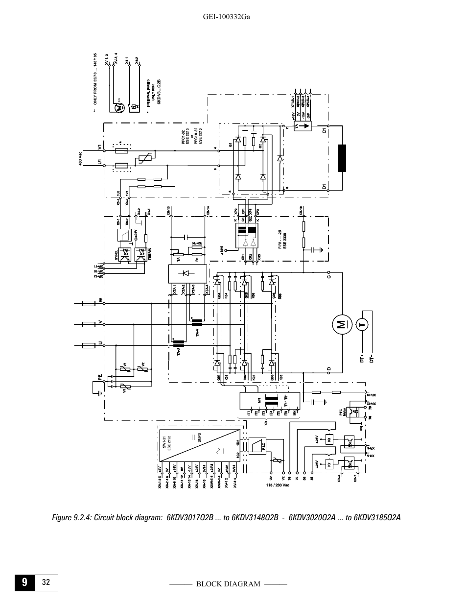 GE Industrial Solutions DV-300 DC Drive Users Manual User Manual | Page 390 / 488
