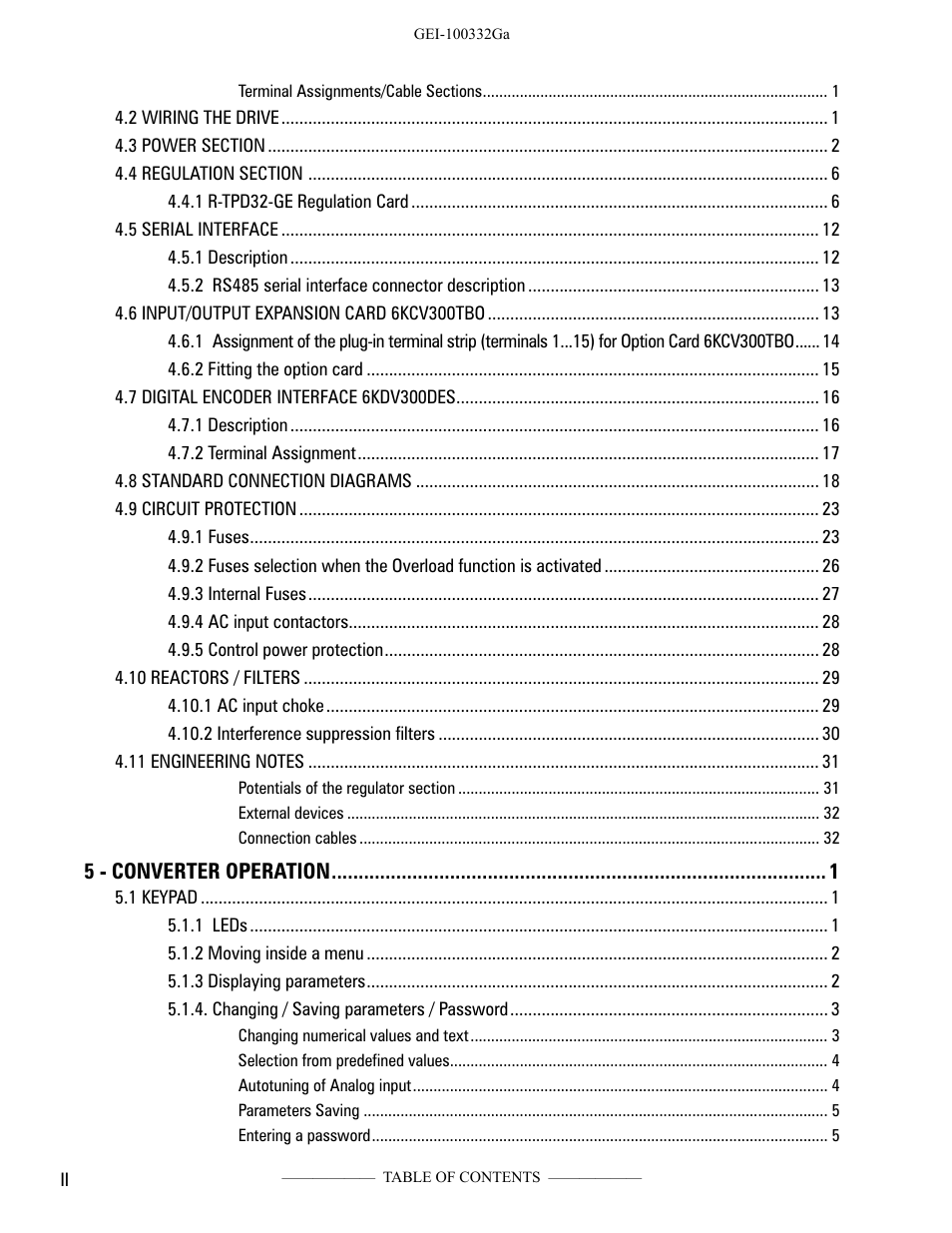 GE Industrial Solutions DV-300 DC Drive Users Manual User Manual | Page 4 / 488