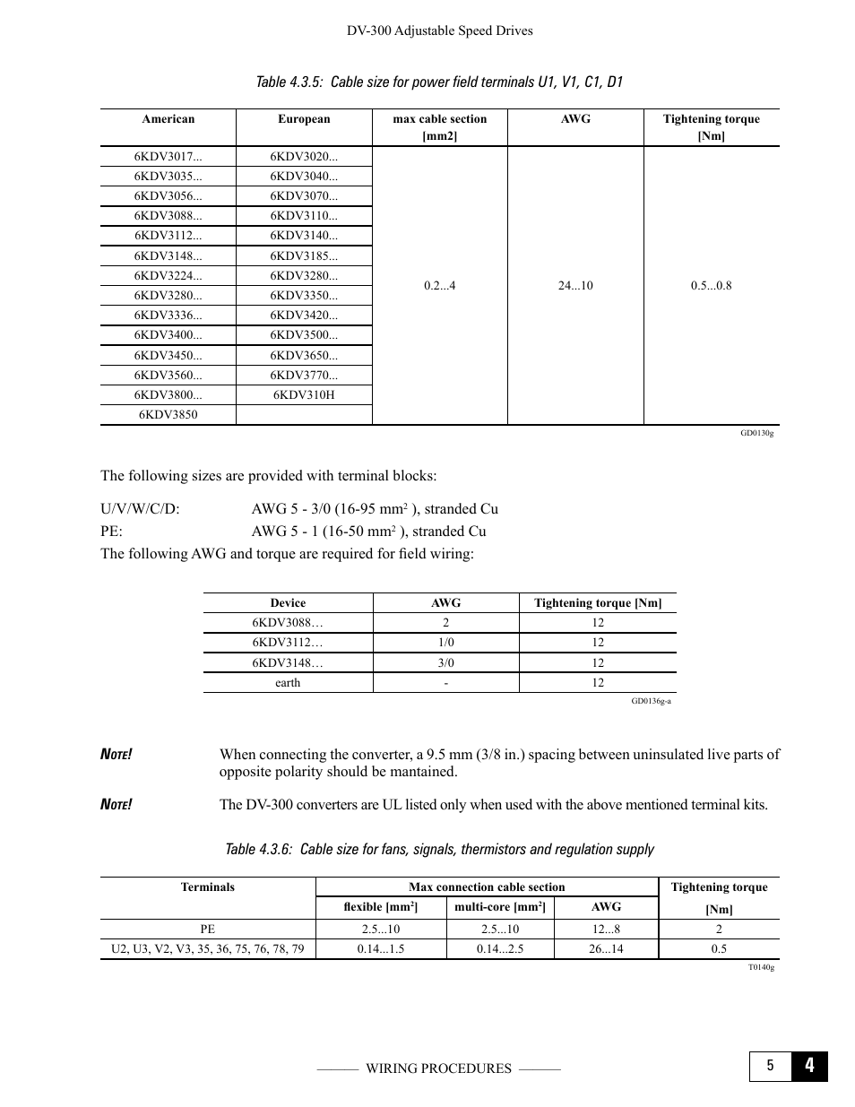 GE Industrial Solutions DV-300 DC Drive Users Manual User Manual | Page 49 / 488