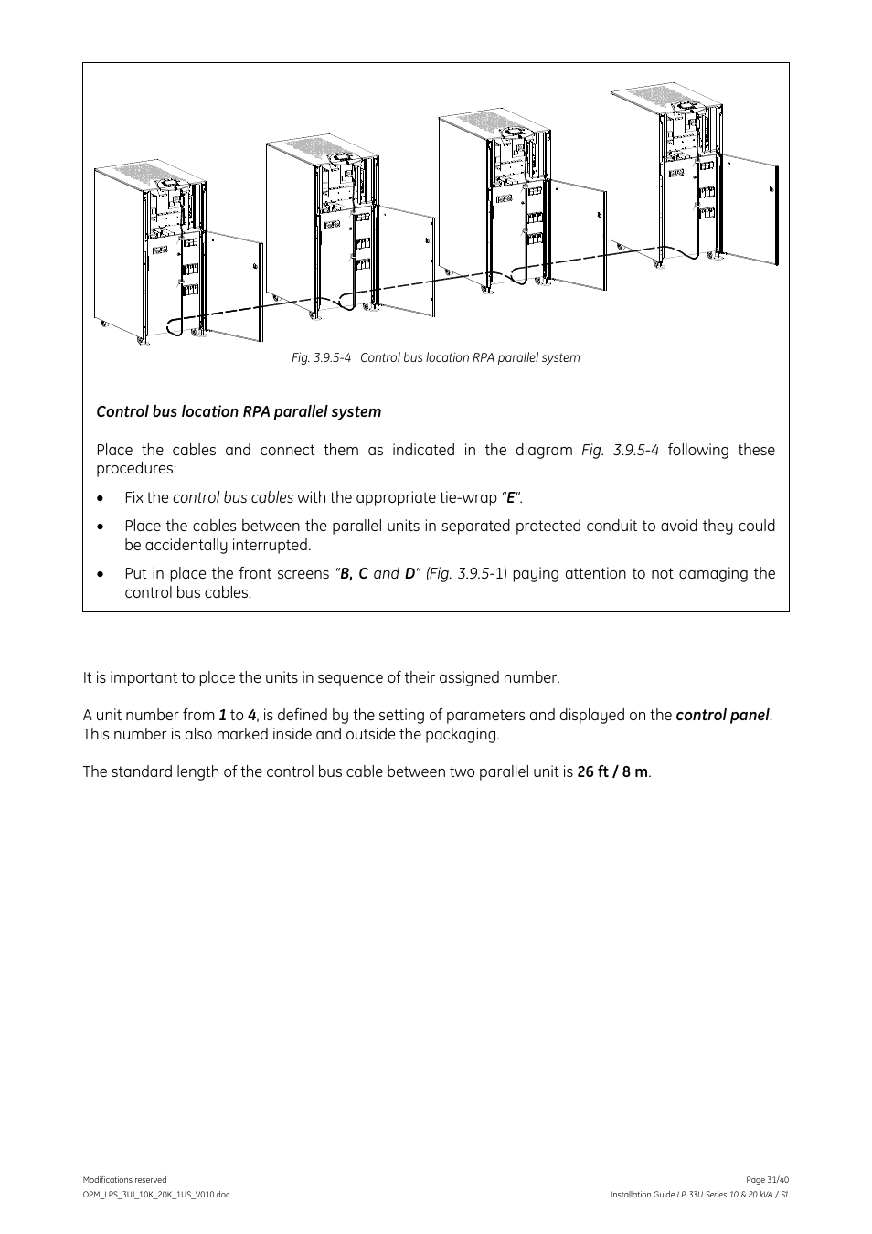 On off on, Ups 3, Ups 4 | Ups 2, Ups 1 | GE Industrial Solutions LP 33U Series 10 & 20 kVA Installation Guide User Manual | Page 31 / 40