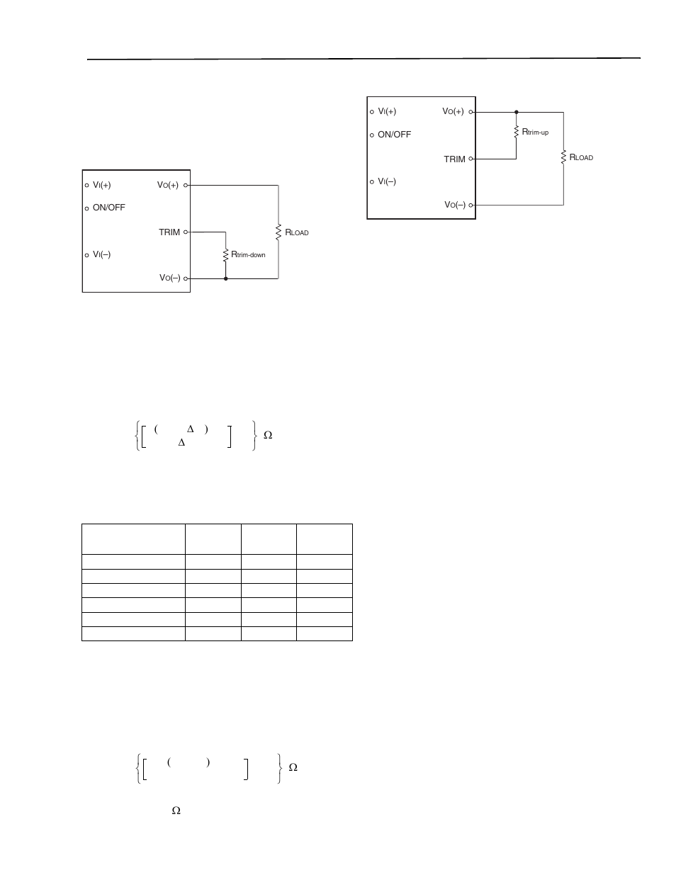 Output voltage set-point adjustment (trim) | GE Industrial Solutions HW006-010-012 Series User Manual | Page 14 / 23