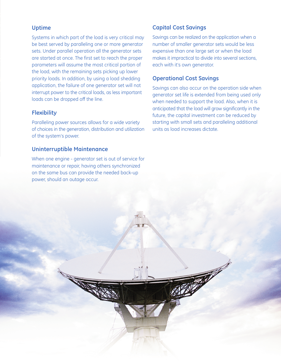 GE Industrial Solutions Zenith - Energy Commander Paralleling Switchgear (PSG) User Manual | Page 3 / 8