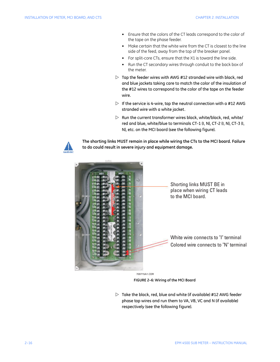 GE Industrial Solutions EPM4500 Submeter User Manual | Page 30 / 74