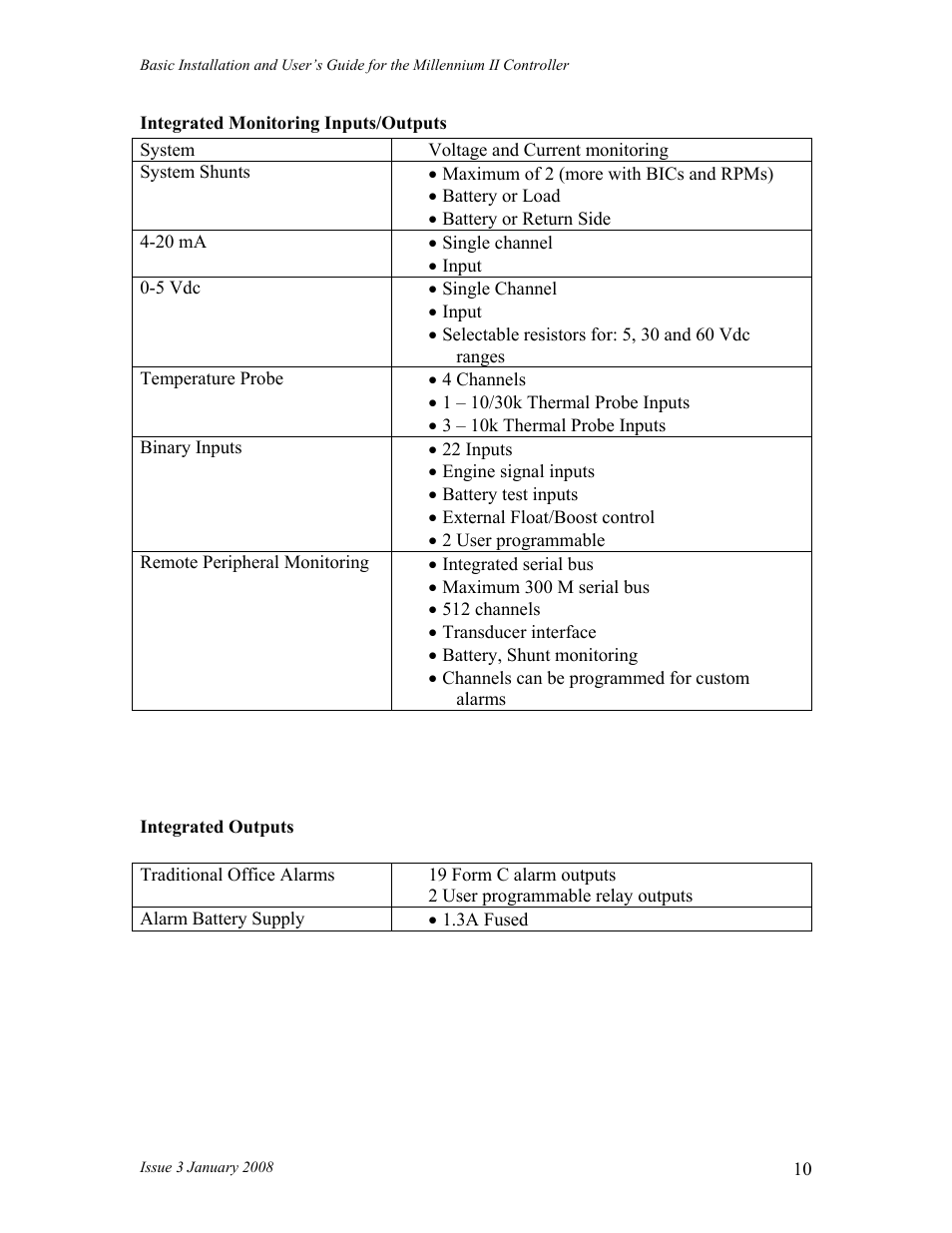 GE Industrial Solutions Millennium II Controller J85501P-1 User Manual | Page 10 / 116