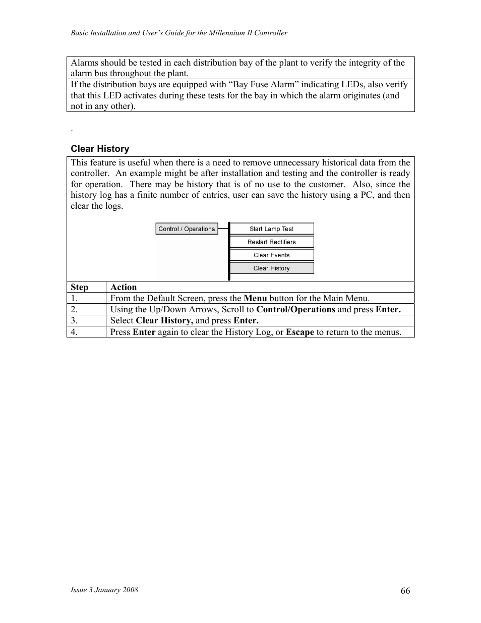 GE Industrial Solutions Millennium II Controller J85501P-1 User Manual | Page 66 / 116