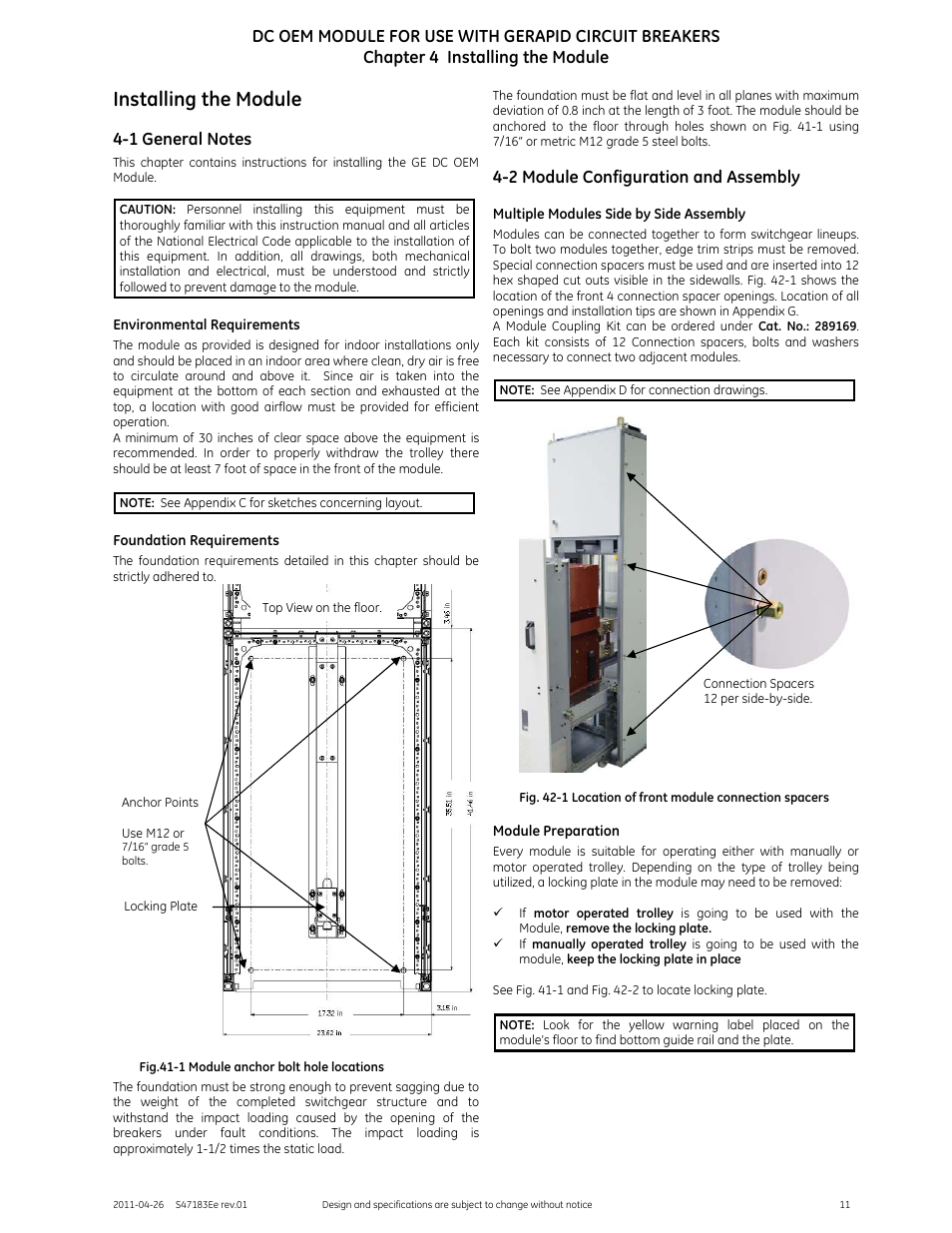 Installing the module, 2 module configuration and assembly | GE Industrial Solutions DC OEM Module For use with Gerapid DC Circuit Breaker User Manual | Page 11 / 49