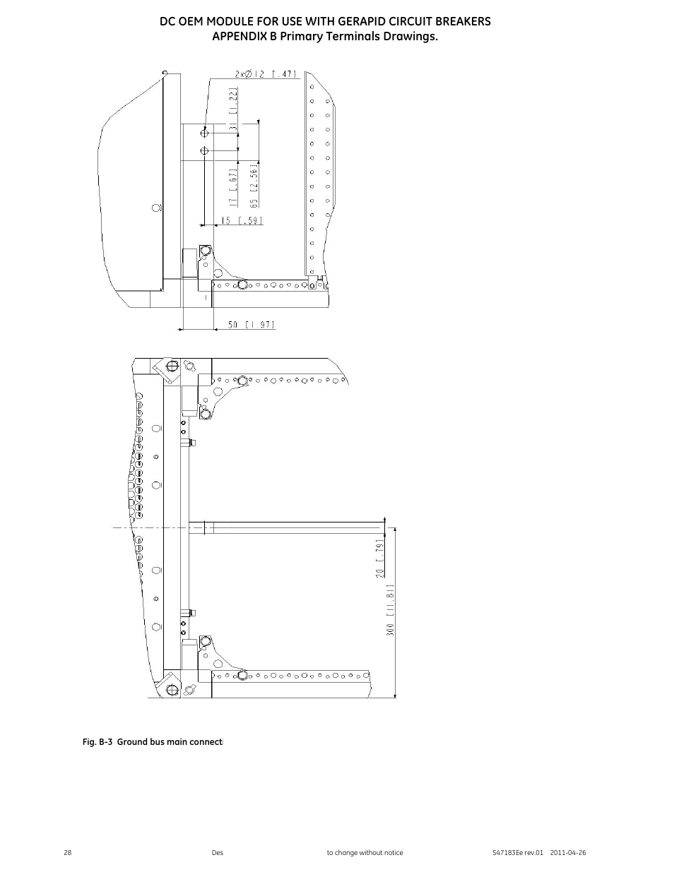GE Industrial Solutions DC OEM Module For use with Gerapid DC Circuit Breaker User Manual | Page 28 / 49