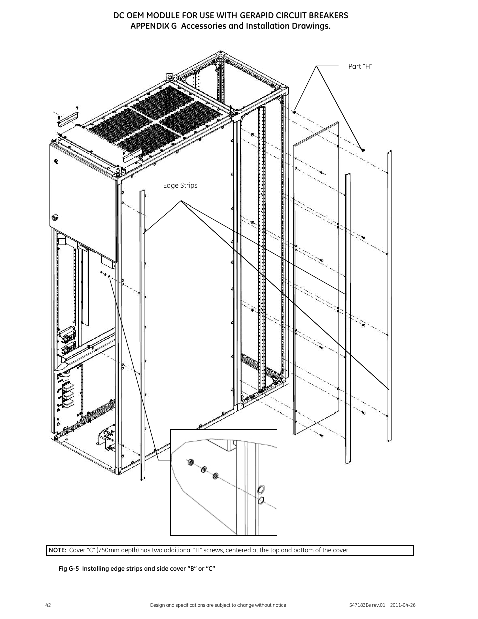 GE Industrial Solutions DC OEM Module For use with Gerapid DC Circuit Breaker User Manual | Page 42 / 49