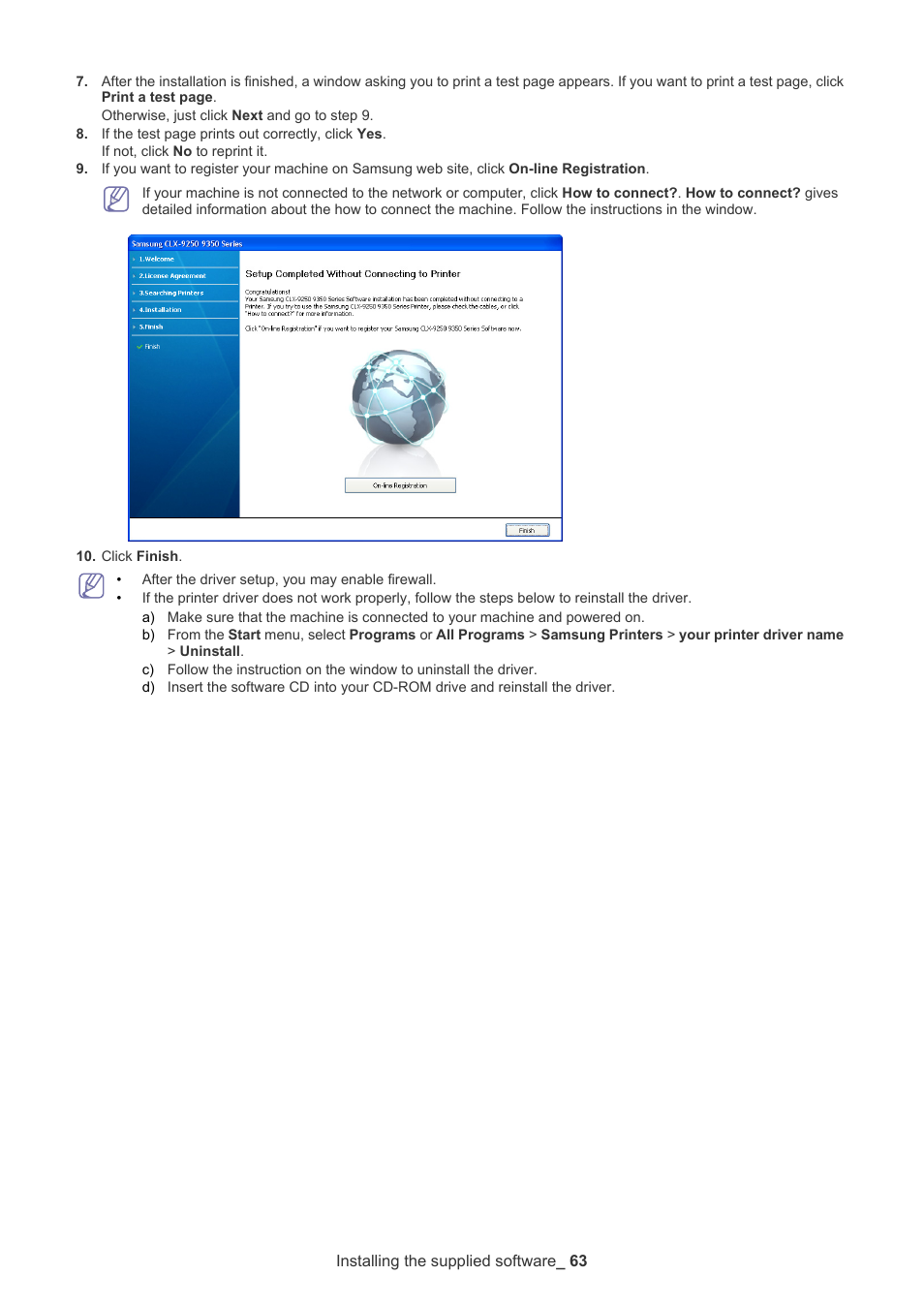 Samsung CLX-9250ND User Manual | Page 64 / 69