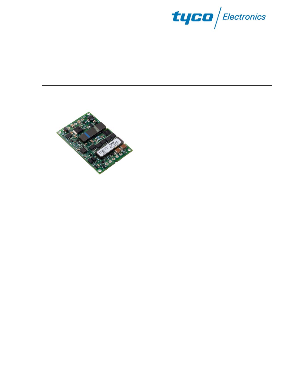 GE Industrial Solutions QW010-015-020 Series User Manual | 24 pages