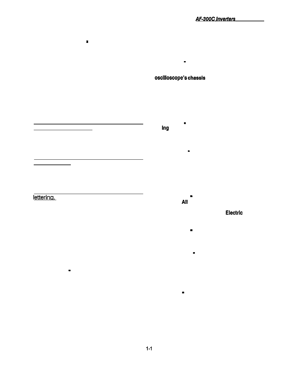1 safety precautions | GE Industrial Solutions AF-300C AC Drive User Manual | Page 13 / 128