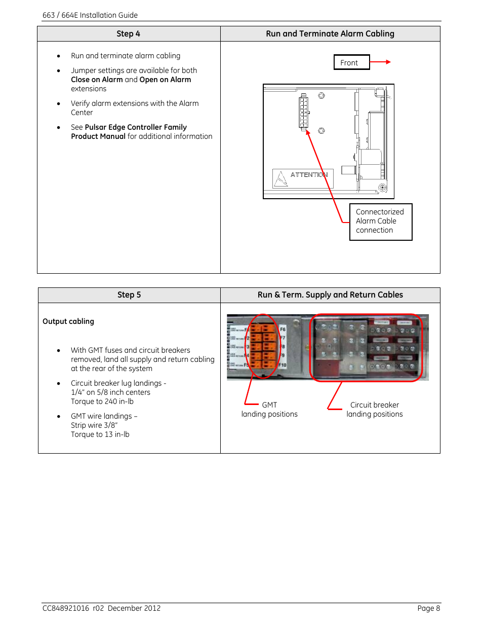 GE Industrial Solutions 664 Infinity C DC to DC Power System User Manual | Page 8 / 14