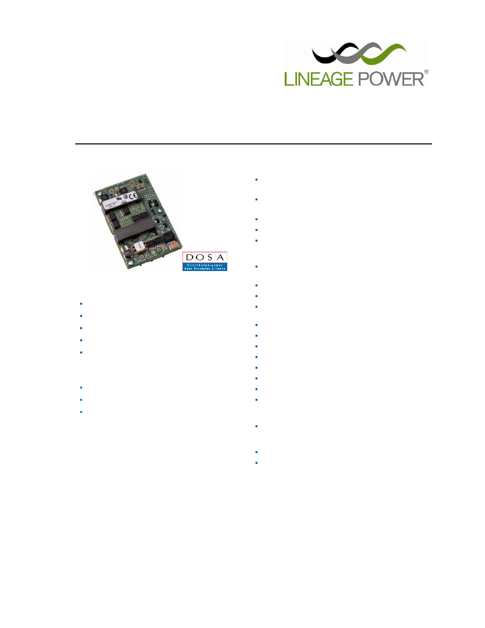 GE Industrial Solutions QRW025 Series User Manual | 27 pages
