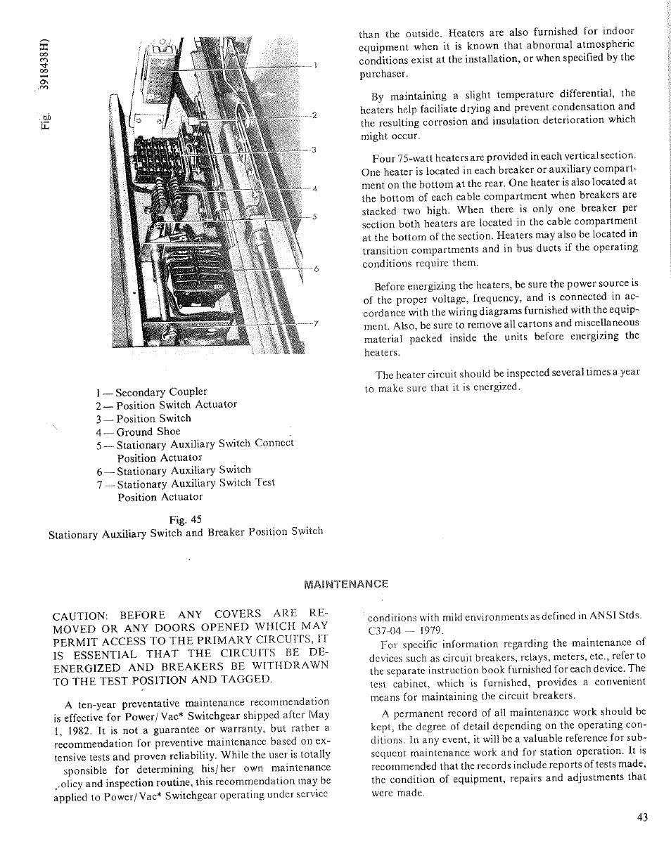 GE Industrial Solutions Power-Vac Metal Clad Switchgear; Section 3 User Manual | Page 4 / 25