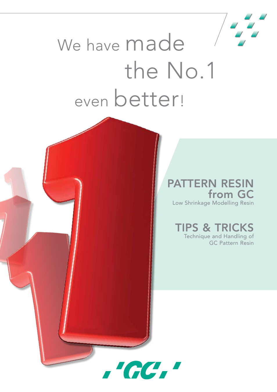 GC EUROPE Pattern Resin LS User Manual | 12 pages